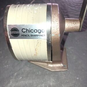Chicago APSCO Pencil Sharpener - Beige and Bronze